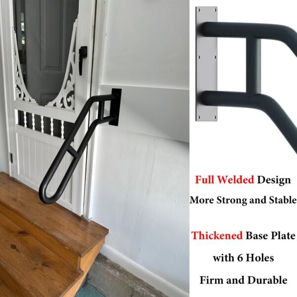 Upgraded Stair Handrails for 1-3 Steps, - Image 7
