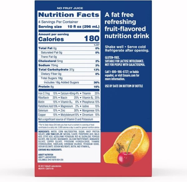 Ensure Clear Nutrition Liquid Drink, 0g - Image 10