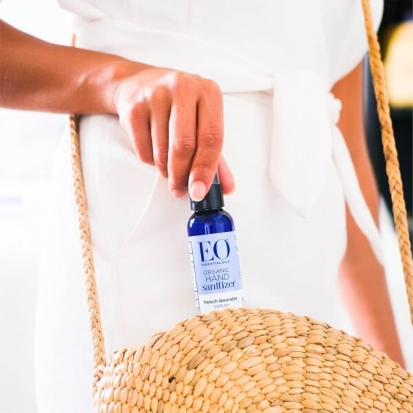 EO Organic Hand Sanitizer Spray, Travel - Image 7