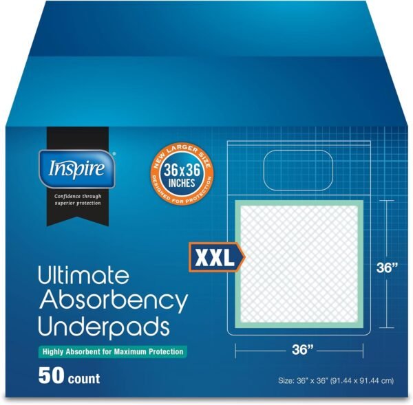 Cloth-like breathable incontinence pads for comfort