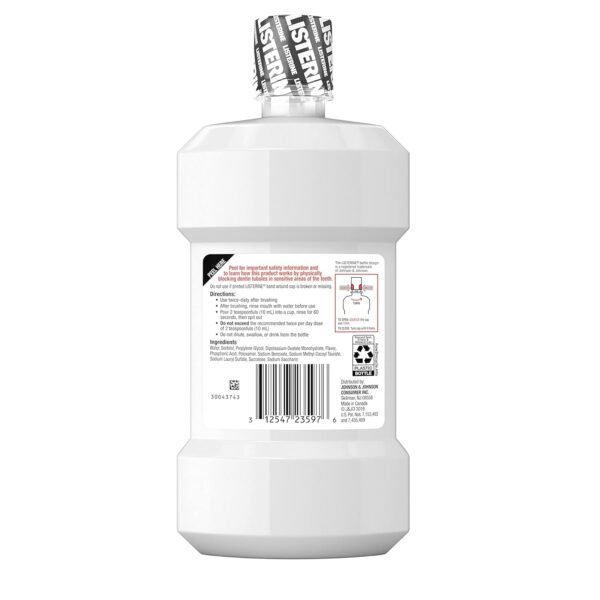 Listerine Sensitivity Mouthwash, Zero - Image 9