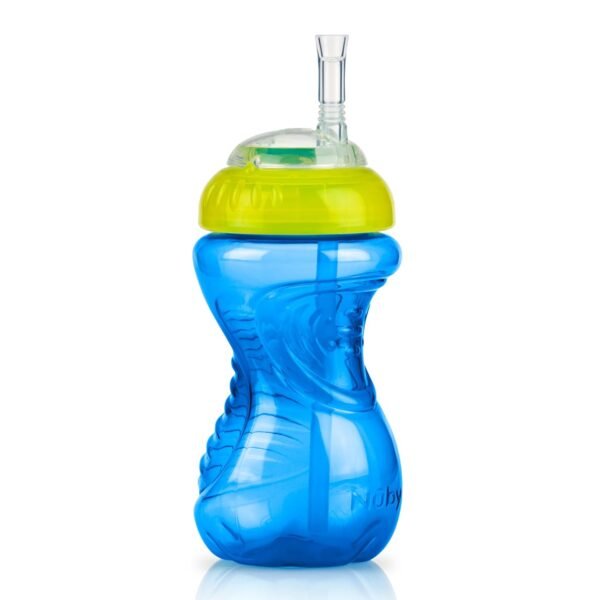 Nuby No-Spill Soft Straw Easy Grip Sippy - Image 7