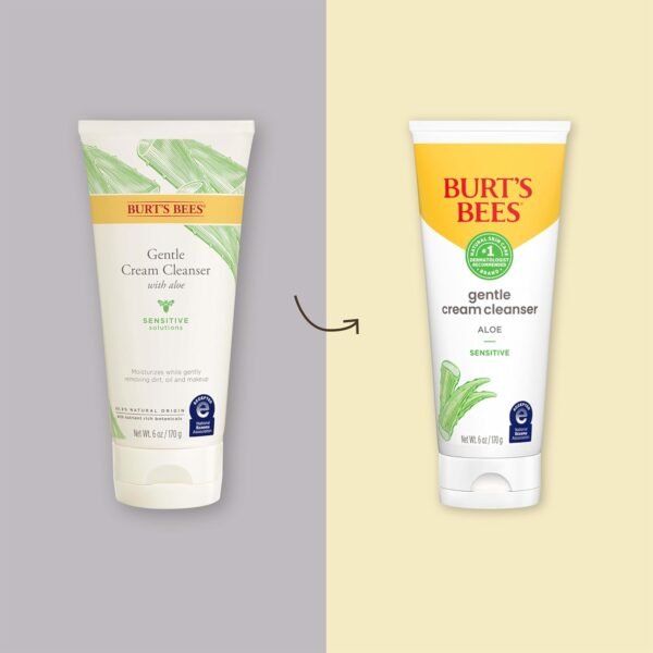 Burt's Bees Gentle Cream Cleanser with - Image 2