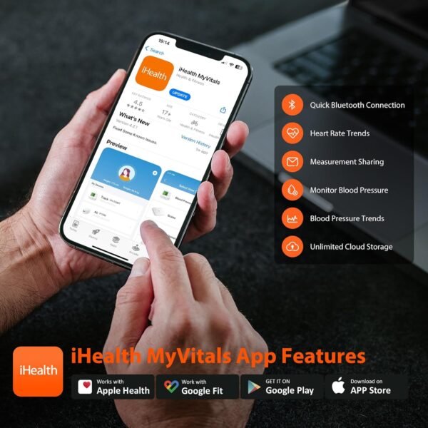 iHealth Push Wrist Blood Pressure - Image 3