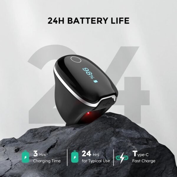 Wellue O2Ring-S Oxygen Monitor with - Image 3