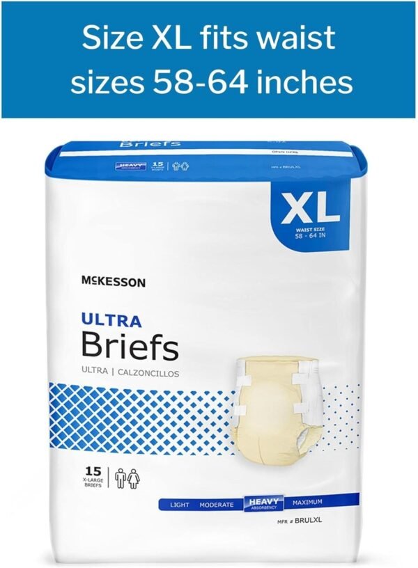 McKesson Ultra Briefs, Incontinence, - Image 4