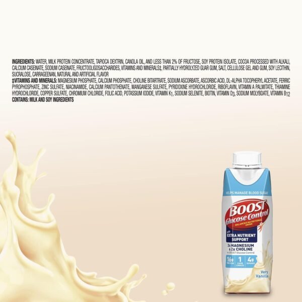 Boost Nutritional Drinks Glucose Control - Image 3