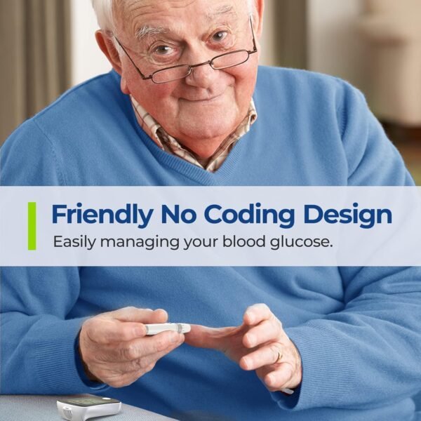 AUVON Blood Glucose Monitor Kit for - Image 3