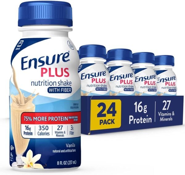 Ensure Plus shakes for enhanced energy