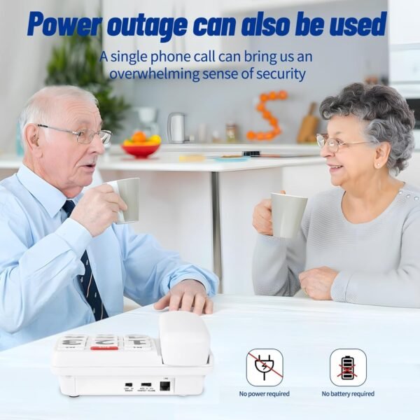 Large Button Phones for Seniors, Land - Image 6