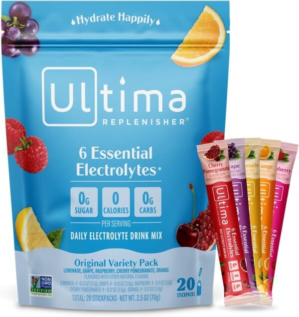 Electrolyte powders for hydration