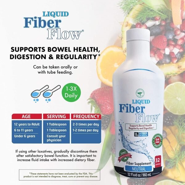 Nutritional Designs Liquid Fiber Flow - Image 5