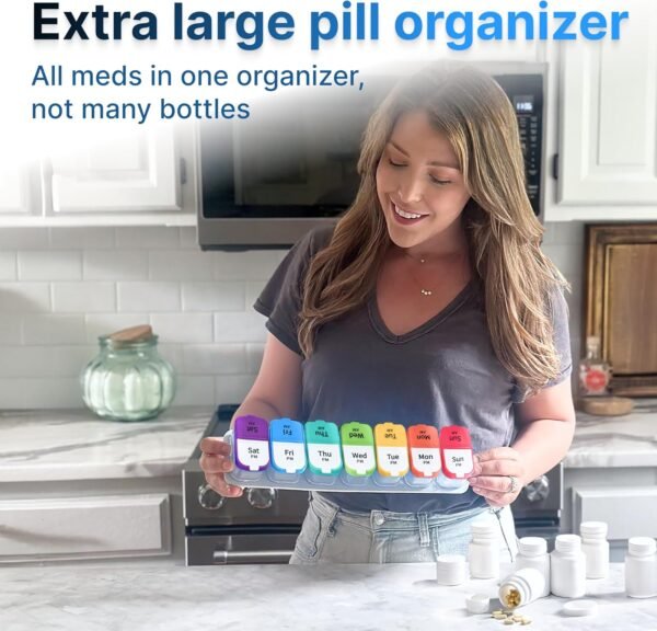 Extra Large Weekly Pill Organizer - XL - Image 2