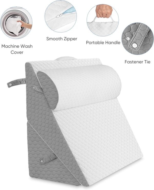 Forias Wedge Pillows Set for Sleeping - Image 5