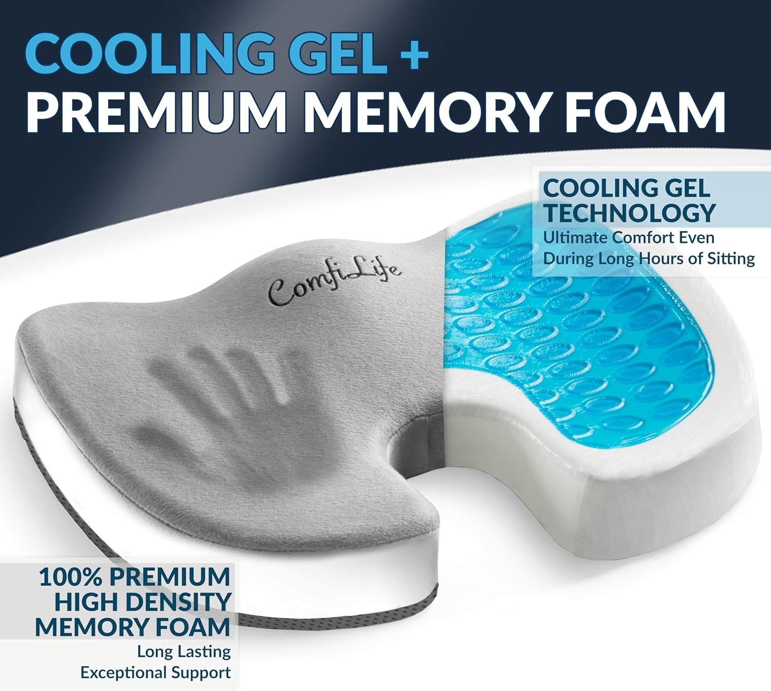 ComfiLife Gel Enhanced Seat Cushion – - Image 2