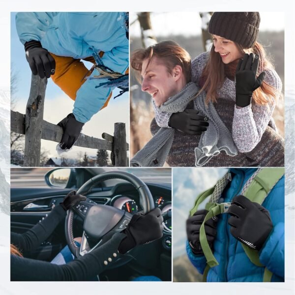 SIMARI Winter Gloves Women Men Ski Snow - Image 7
