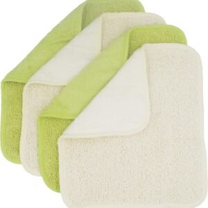 Bamboo washcloths for natural antibacterial properties