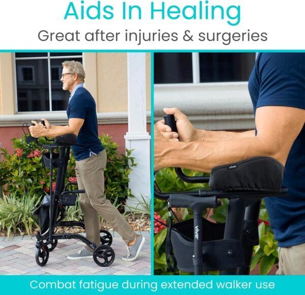 Vive Upright Walker Forearm Pads For - Image 6