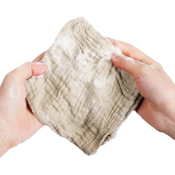 Konssy 6 Pack Face Cloths, Soft Wash - Image 4