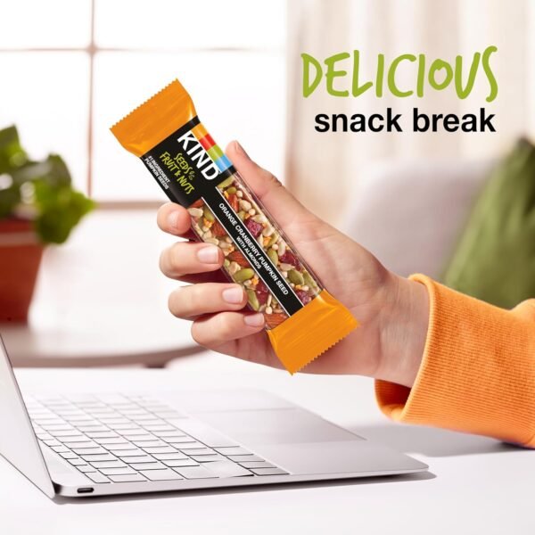 KIND Seeds Fruit & Nuts Snack Bar, - Image 7