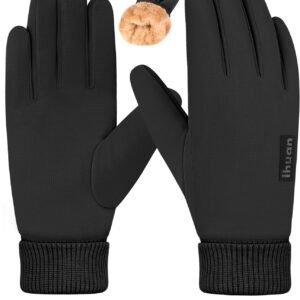 Waterproof winter gloves for snow