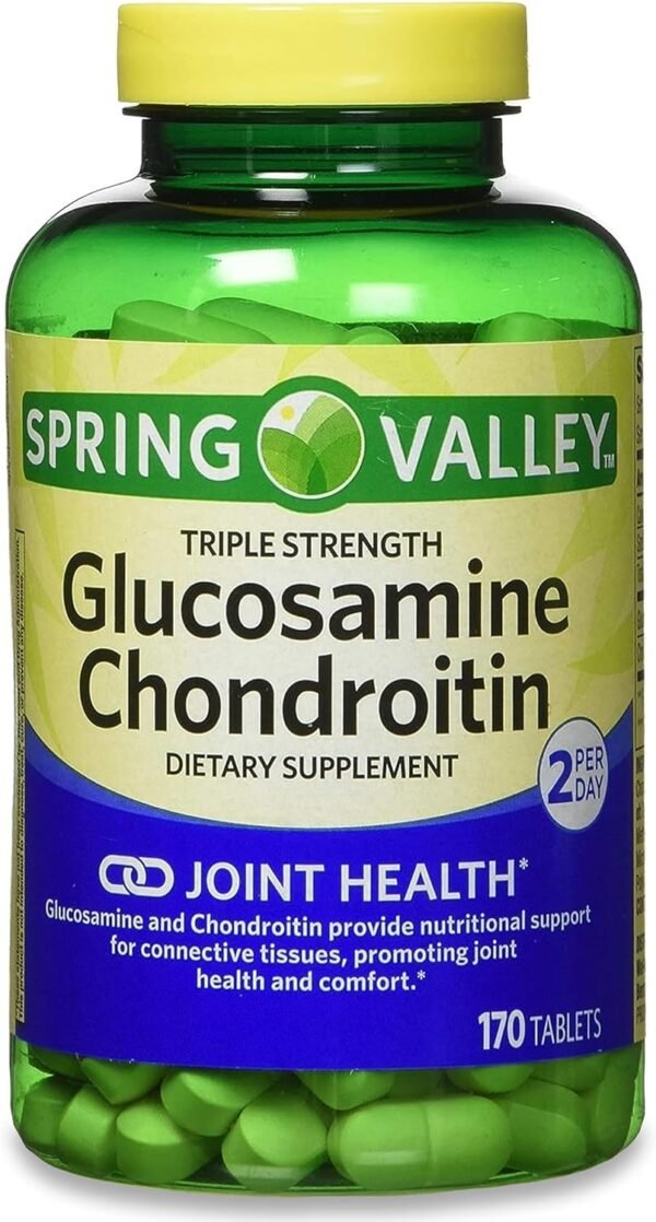 Glucosamine and chondroitin for joint health
