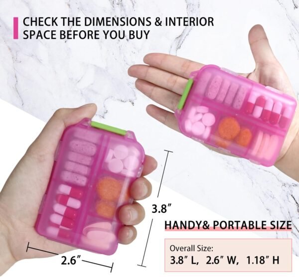 Pill Organizer with Medicine Labels - Image 4