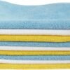 Microfiber washcloths for effective cleaning