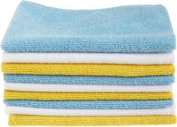 Microfiber washcloths for effective cleaning
