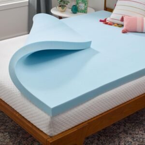 Memory foam mattress pads for added comfort