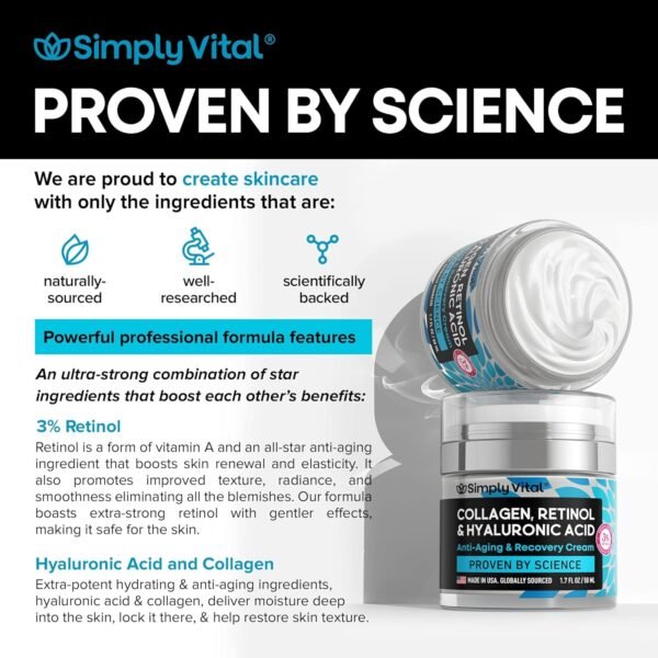 SimplyVital Face Moisturizer Collagen - Image 9