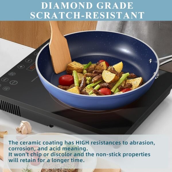 Nuwave Healthy Duralon Blue Ceramic - Image 3
