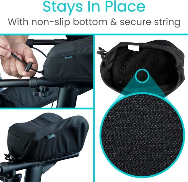 Vive Upright Walker Forearm Pads For - Image 5