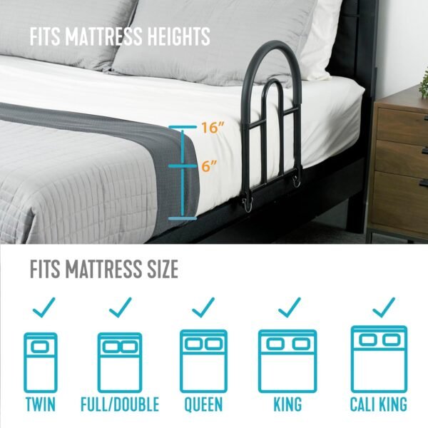 Stander Bed Rail Advantage Traveler, Bar - Image 4