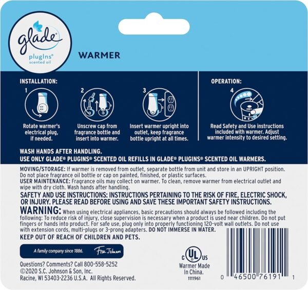 Glade PlugIns Air Freshener Warmer, - Image 2