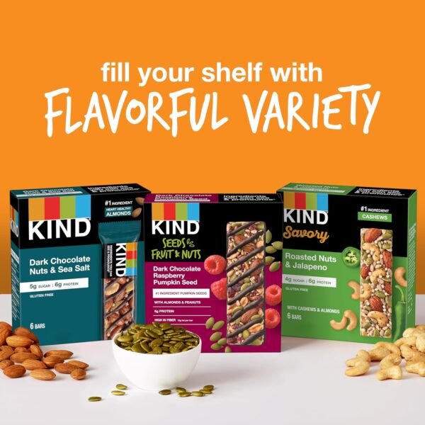 KIND Seeds Fruit & Nuts Snack Bar, - Image 8