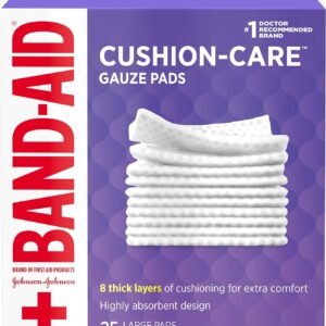 Sterile gauze pads for wound care