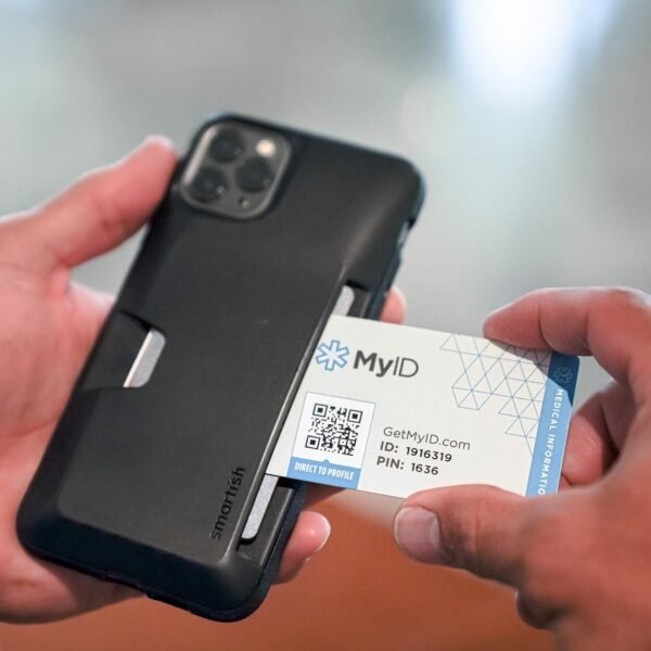 MyID Medical ID Wallet Card, ICE Contact - Image 2
