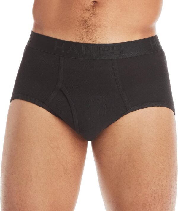 Hanes mens Tagless Briefs, Soft Moisture - Image 2