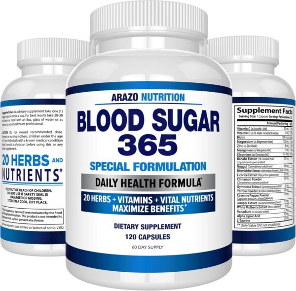 Arazo Nutrition Blood Sugar 365 - Image 7