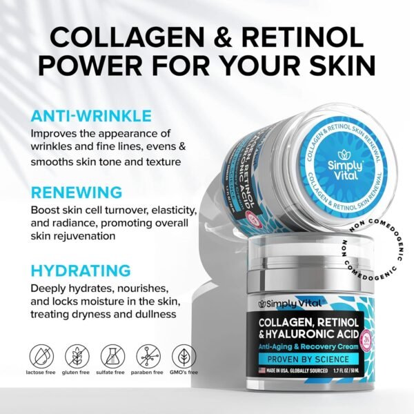 SimplyVital Face Moisturizer Collagen - Image 4