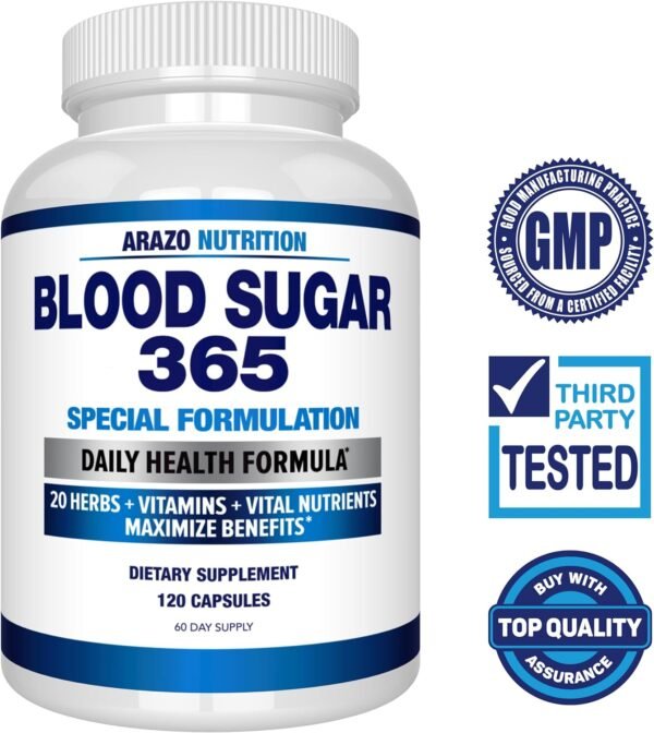 Arazo Nutrition Blood Sugar 365 - Image 2