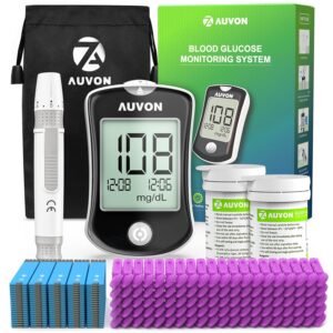 Glucose meters for monitoring blood sugar levels