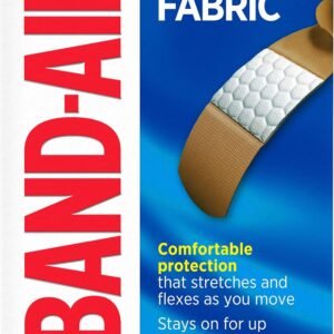 Flexible adhesive bandages for comfort