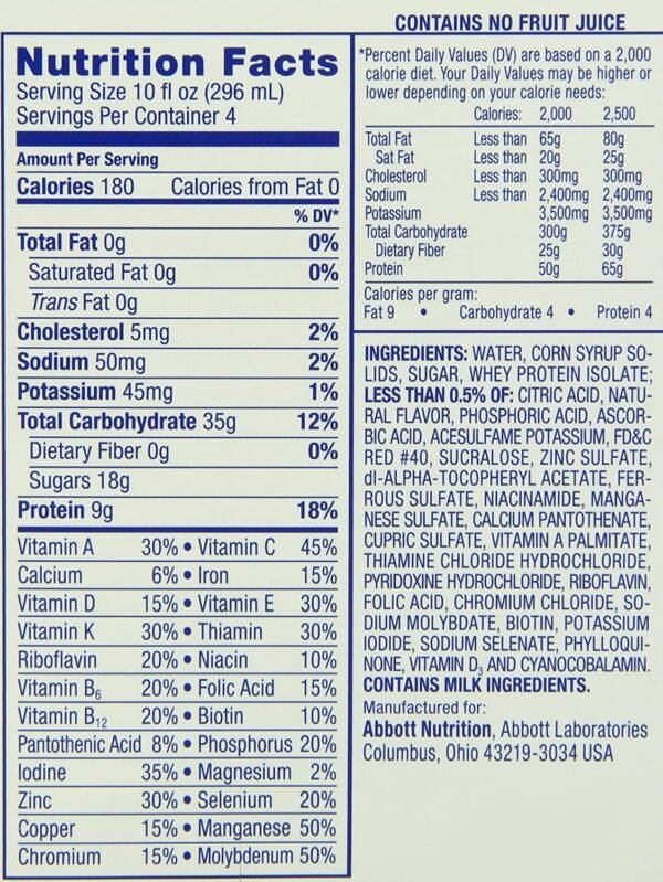 Ensure Clear Nutrition Liquid Drink, 0g - Image 3