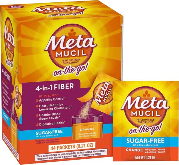 Fiber supplement drinks for digestive health