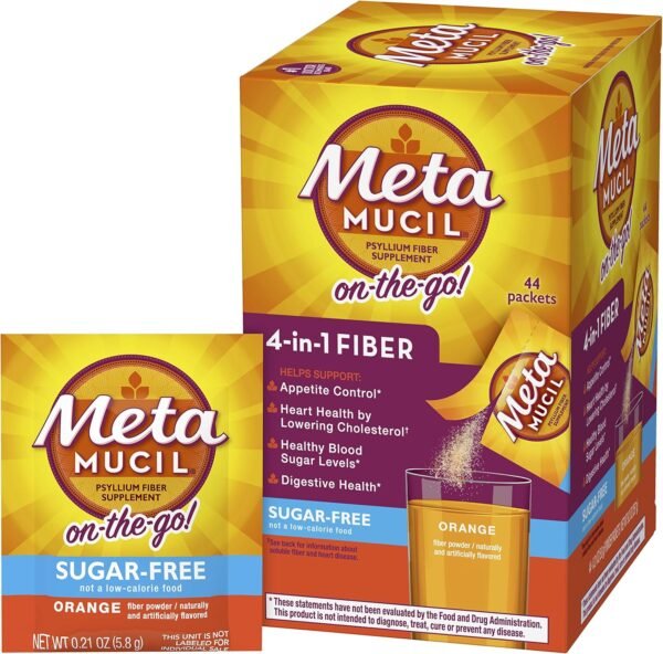 Metamucil On-The-Go, Daily Psyllium Husk - Image 10