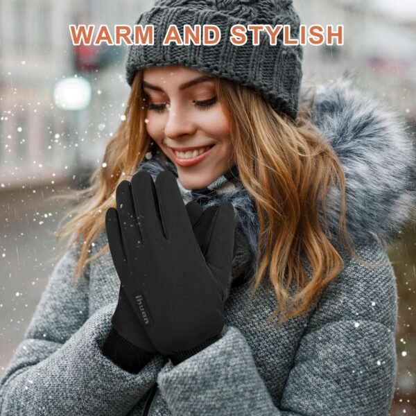 ihuan Winter Gloves for Men Women - Cold - Image 3