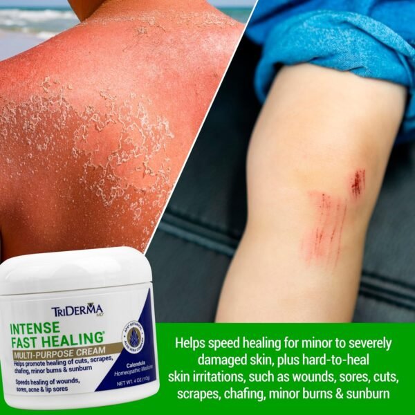 TriDerma Intense Fast Healing Cream, - Image 2